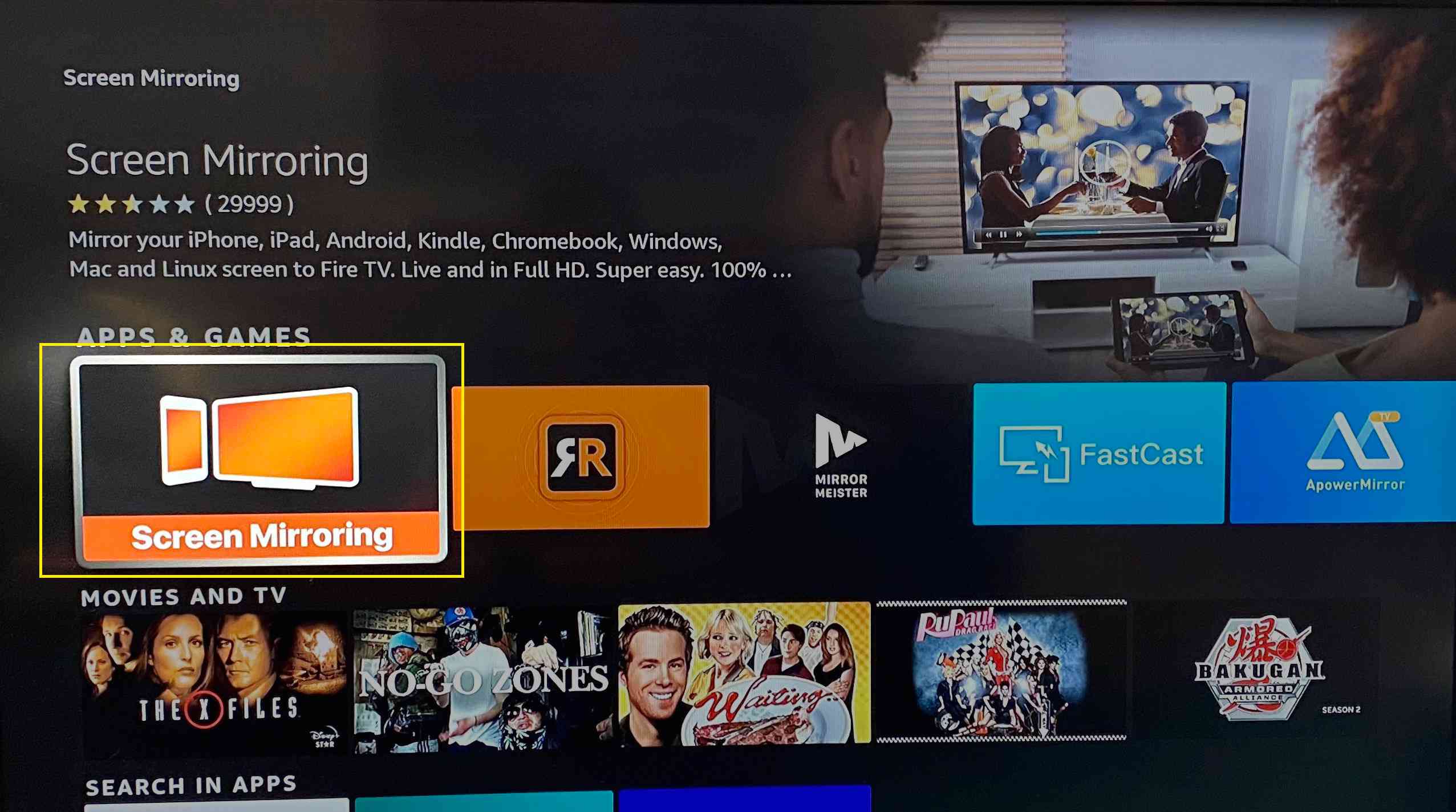 can you cast video and tv cast for fire tv on mac laptop